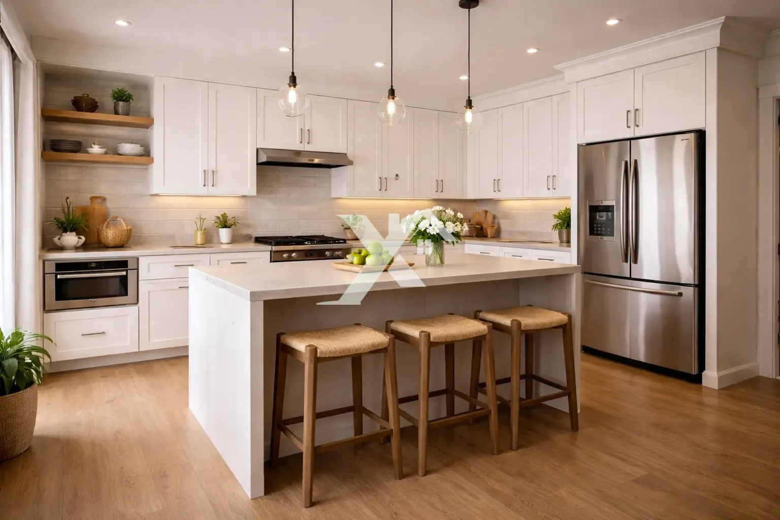 Beşiktaş'ta Güvenlikli Site içerisinde Lüks Apartman Dairesi